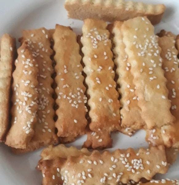 Susamlı Çubuk Kurabiye (Tadına Doyum Olmayan) Nefis Yemek Tarifleri