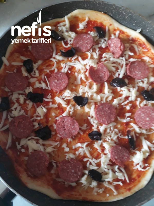 Tavada Nefis Pizza (çok Pratik)