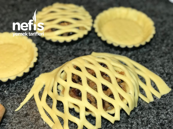 Teramyağlı Mini Elmalı Tart Muhteşem