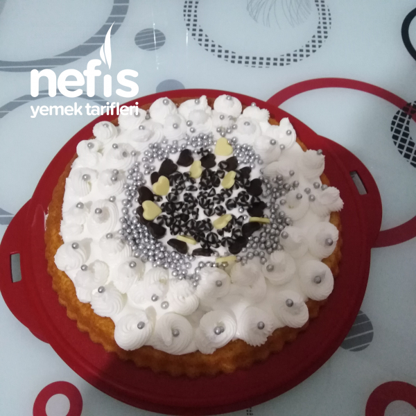 Teremyağlı Tart Kalıbında Pasta