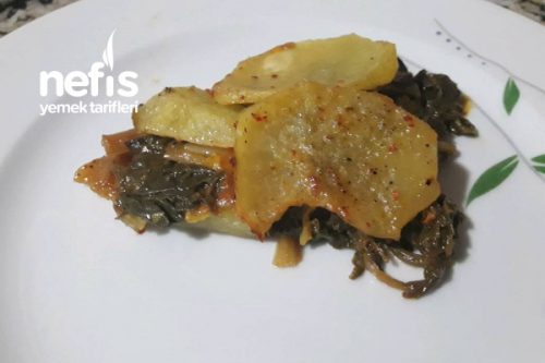 Fırında Ispanaklı Patates Tarifi