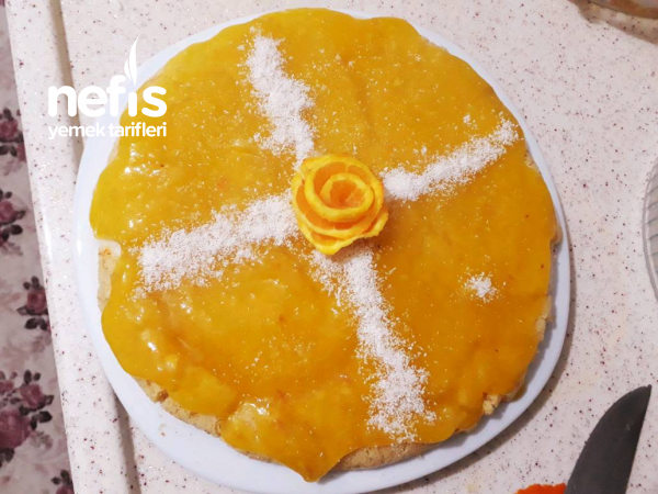 Portakal Soslu Muhallebili Kek Nefis Yemek Tarifleri 5619909