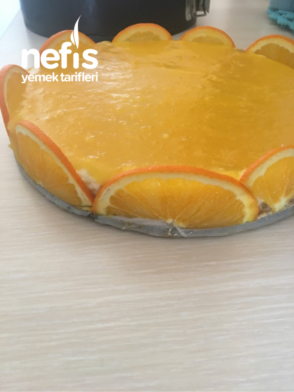 Portakallı İrmik Tatlısı ( Yalancı Cheese Cake)