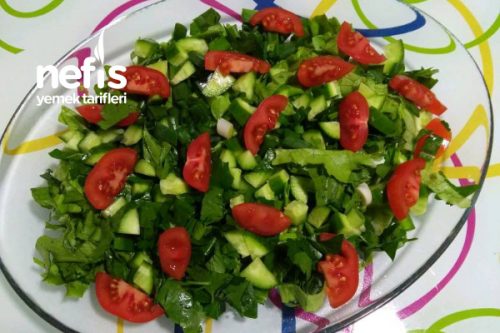 Karışık Yeşil Salata Tarifi