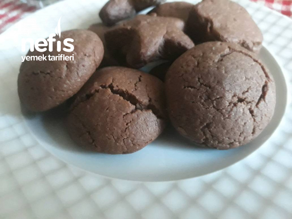 Teremyağlı Kakaolu Kurabiye (yumurtasız) Nefis Yemek Tarifleri