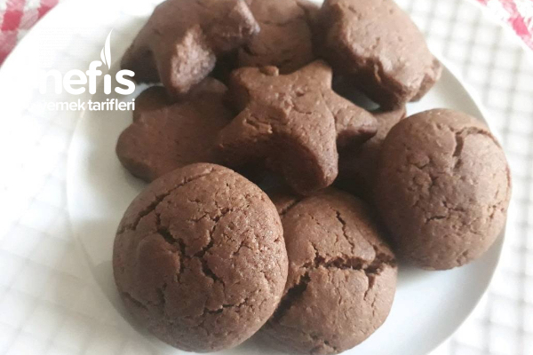 Teremyağlı Kakaolu Kurabiye (yumurtasız) Nefis Yemek Tarifleri