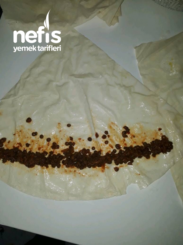 Yeşil Mercimekli Nefis Börek