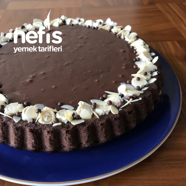 Çikolata Karamelli Nefis Tart Kek Nefis Yemek Tarifleri