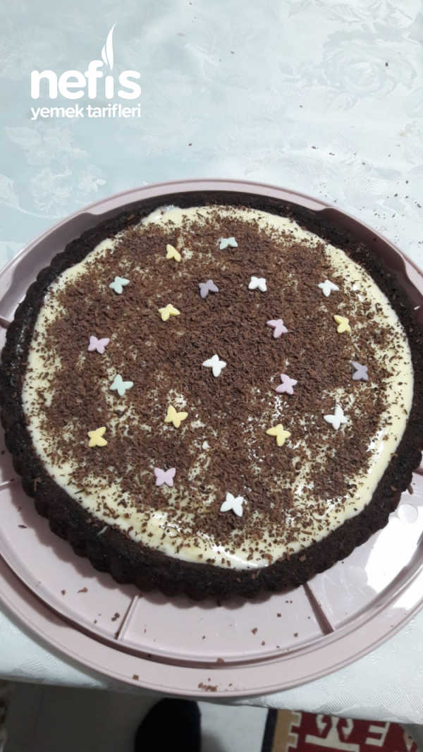 Teremyağlı Nefis Muhallebi Dolgulu Kek Nefis Yemek Tarifleri