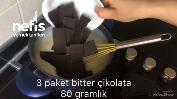 Çikolatalı Krem Puding ( Videolu )