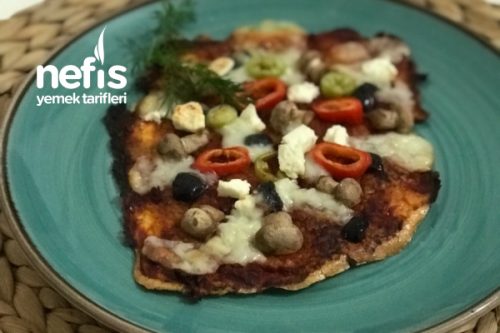 Karbonhidratsız Pizza Tarifi