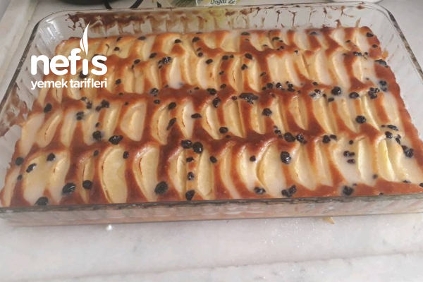 Elmalı Soslu Müthiş Kek Nefis Yemek Tarifleri
