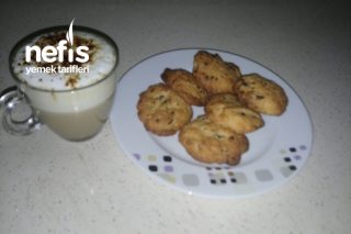 Teremyağlı Kahveli Cookies Kurabiye Tarifi