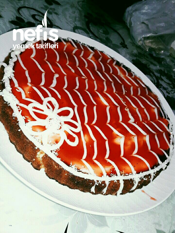 Orman Meyveli Muallebili Tart Kek “Muhteşem” Nefis Yemek Tarifleri