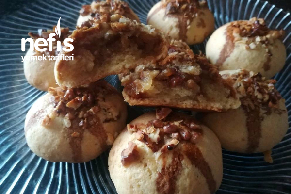 Teremyağlı Elmalı Kuru Yemişli Kurabiye Nefis Yemek Tarifleri