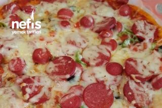Kıtır Hamuruyla Pizza Tarifi