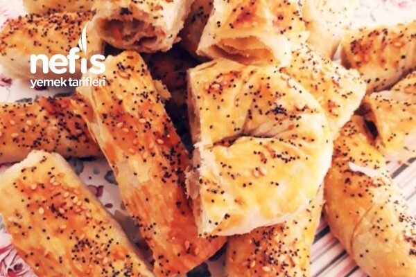 pirasali kiymali kol boregi nefis yemek tarifleri