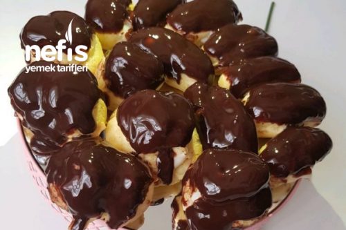 Profiterol ( Bir Hamurdan İki Lezzet ) Tarifi Profiterol ( Bir Hamurdan İki Lezzet ) Tarifi