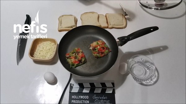 Sebzeli Omlet Nasıl Yapılır ? Paşa Omleti Ortınha De Omelete (videolu)