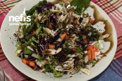 Bol Vitaminli Gerçek Kış Salatası Tarifi