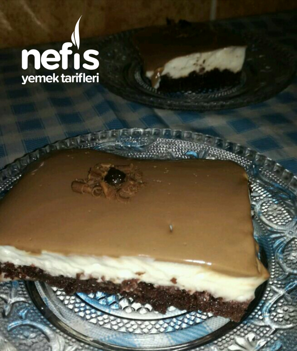 Enfes Kremasıyla Borcamda Ganajlı Yaş Pasta Nefis Yemek Tarifleri