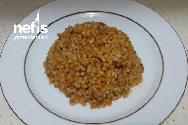 Havuçlu Biberli Bulgur Pilavı