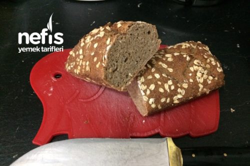 Organik Tam Buğday Unundan Ekşi Mayalı Ekmek (2) Tarifi