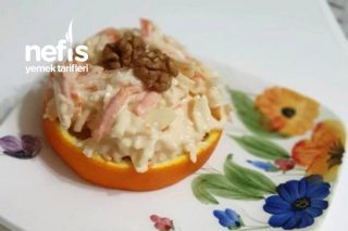 Portakallı Havuçlu Nefis Kereviz Salatası Tarifi