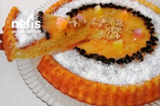 Jöle Kıvamında Limon Sosuyla Pamuk Kek (Az Malzemeli) Tarifi