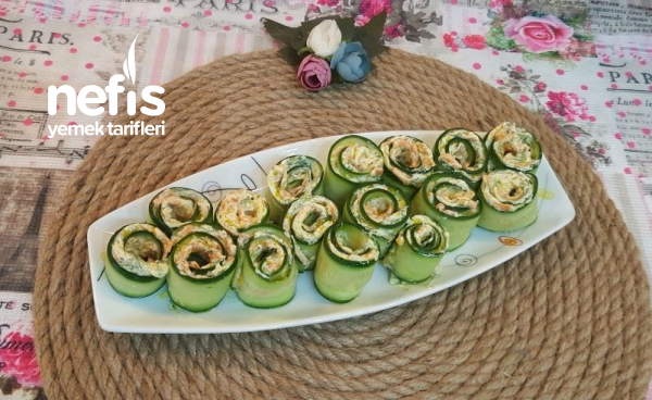 Nefis Salatalık Ruloları