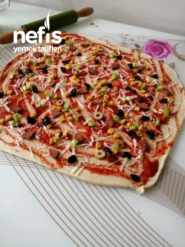 Rulo Pizza Poğaça