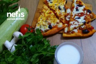 Vejeteryan Kolay Pizza (Sebze Yemeyen Çocuklar İçin) (Videolu) Tarifi