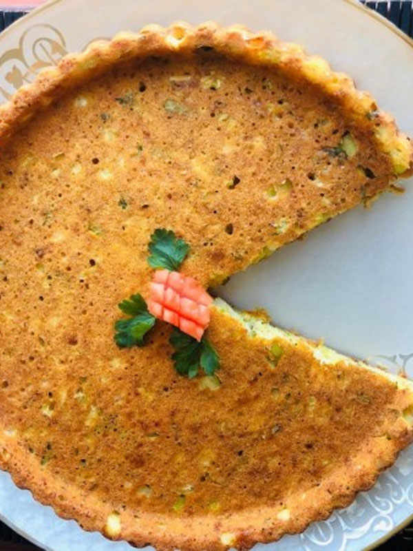Pırasalı Mısır Unlu Kek Nefis Yemek Tarifleri 5765135