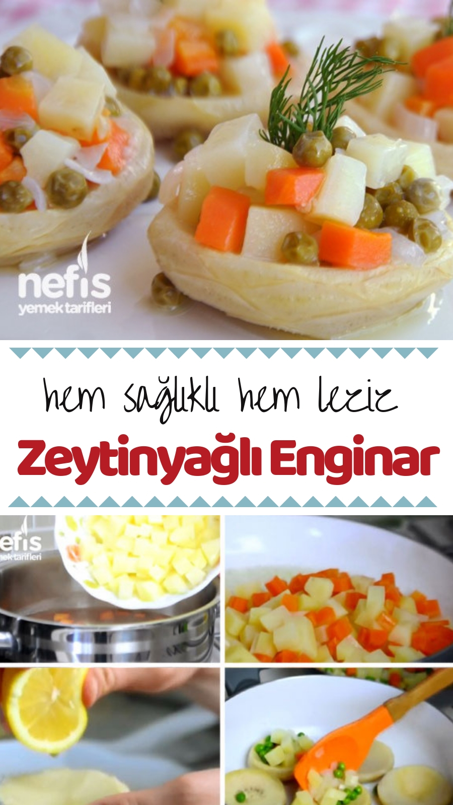 Zeytinyağlı Enginar Tarifi - Nefis Yemek Tarifleri - #199273