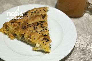 Mantarlı Peynirli Sarmal Börek Tarifi