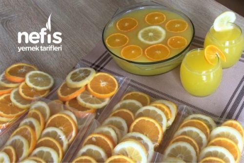 1 Limon 1 Portakal İle Limonata Yaz Ve Ramazan Ayı İçin ( Videolu ) Tarifi