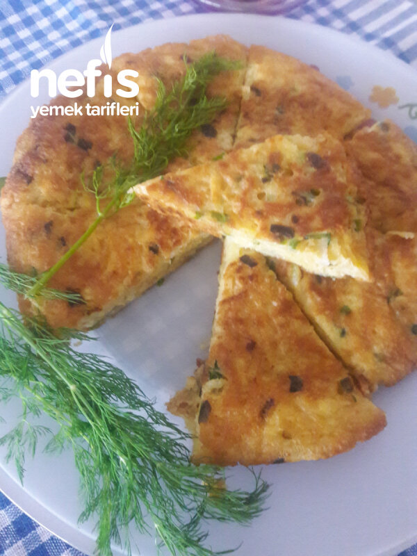 Patatesli Omlet - Nefis Yemek Tarifleri - #5771464