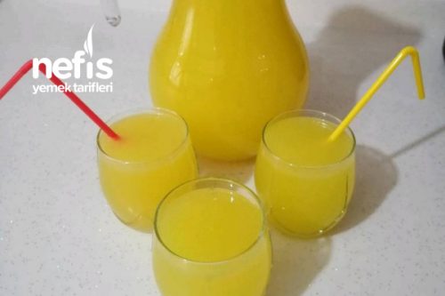 1 Portakal 2 Limonla Ev Yapımı Limonata Tarifi