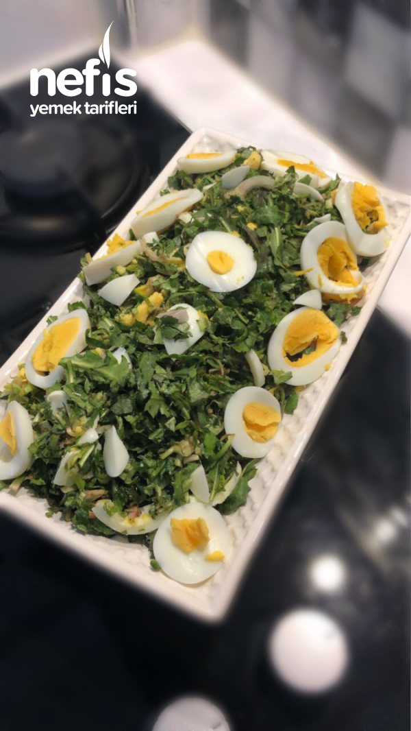 Yumurtalı Cacık Salatası