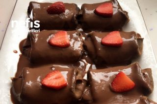 Çikolatalı Dürümler (Favoriniz Olacak) Tarifi