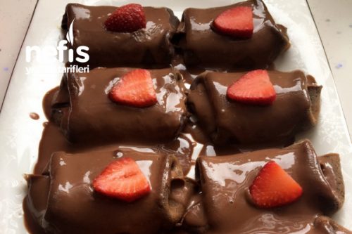 Çikolatalı Dürümler (Favoriniz Olacak) Tarifi
