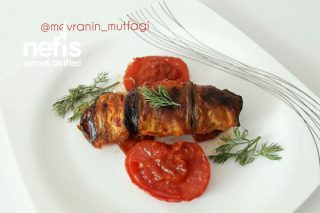Bulgurlu Patlıcan Sarma (Mükemmel Lezzet) Tarifi