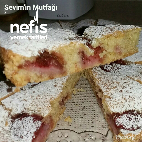 Çilekli Kek Nefis Yemek Tarifleri Sevim�in Mutfağı