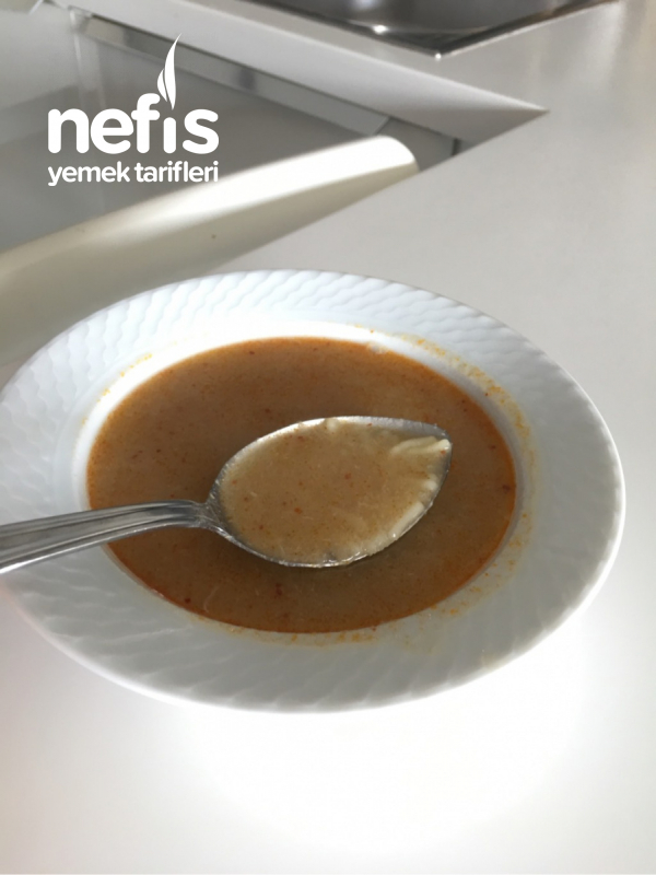 Tavuklu Soğan Çorbası ( Tel Şehriyeli ) – Tercihen