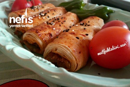 Yeşil Mercimekli Çıtır Börek Tarifi