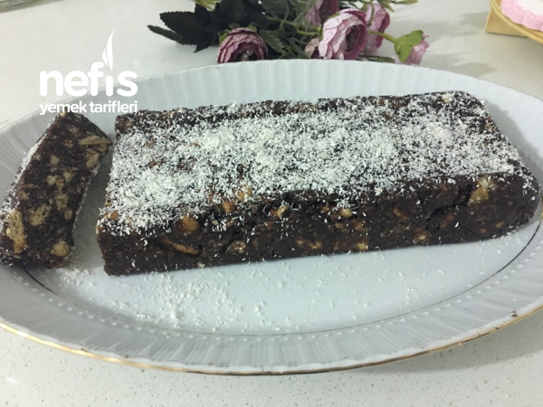 Kalmış Kek Ve Puding İle Mozaik Pasta Nefis Yemek Tarifleri