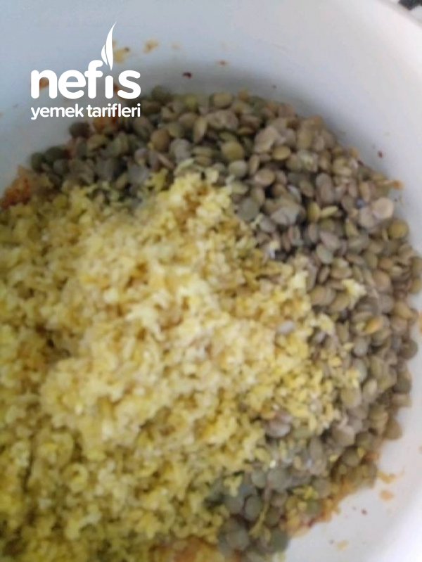 Yeşil Mercimekli Bulgur Pilavı (mis Kokulu)