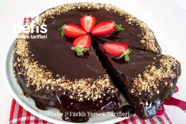 Fırın Yok Kek Kalıbı Yok Pratik Muzlu Çikolatalı Pasta Tarifi (Videolu)