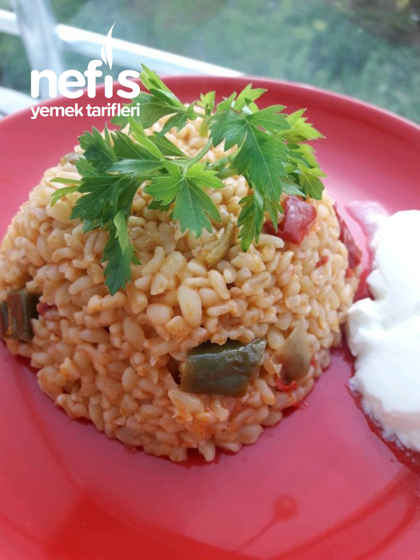 Tane Tane Sebzeli Bulgur Pilavı ( Parmak Yediren Bulguru Sevdiren)