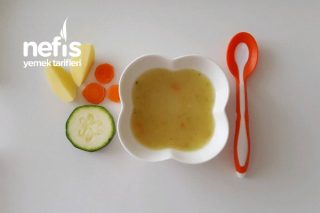 Sebzeli Bebe Çorbası +6 Ay Tarifi